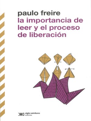 cover image of La importancia de leer y el proceso de liberación